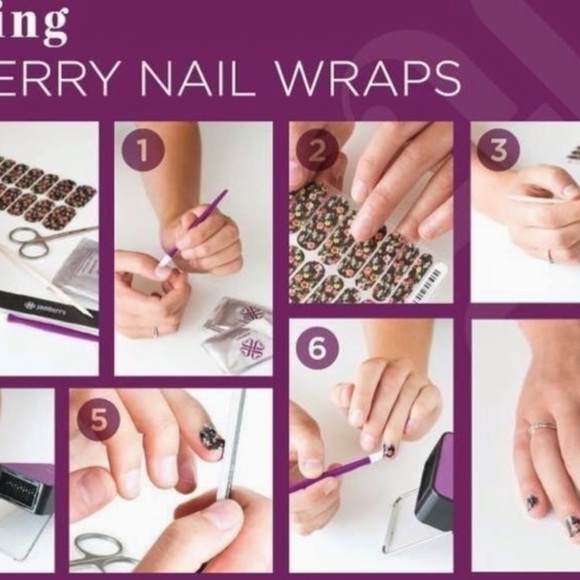 Jamberry Christmas Nail Wraps - Tinsel Time - Picture 7 of 9